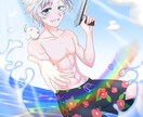 女の子中心にイラスト描きます サムネやアイコンに使える1枚イラストを作成します！ イメージ2