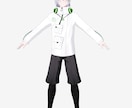 配信・動画・ゲーム！オリジナルの3Dモデル作ります すぐにVtuber、VRChatのモデル、商用利用可能◎ イメージ10