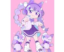 ミニキャラお描きします 〜理想のミニキャラをかたちに〜 イメージ6