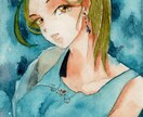 水彩にて宝塚風イラスト描きます ご希望のキャラクター像や似顔絵を描きます！ イメージ3