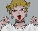 SNS等で使えるアイコンを描きます 自分だけのアイコンを作ってみませんか？ イメージ4