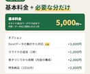 集計から報告資料まで、パワポで作成します Excelの集計からグラフ化・資料化まで一括対応 イメージ2