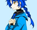 思念体などのイラスト承ります タルパなど思念体のアニメ塗りイラスト イメージ6