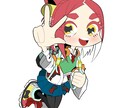ちょっと変わった可愛いイラストを描きます シンプルデザインで目に止まりやすい イメージ1