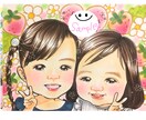 七五三やお誕生日に!明るく可愛い似顔絵お描きします 赤ちゃんやお子さんが得意です!バースデーやお祝いにせひ! イメージ7