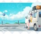 キャラ＋背景、スチル、オリジナルキャラなど描きます YouTube動画、MV、配信、小説、朗読、SNS等に★ イメージ10
