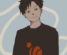 シンプル塗り｜雰囲気の重視イラスト制作します イメージをくみ取り、キャラクターの魅力が伝わる形に仕上げます イメージ1