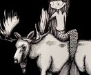 ダークファンタジーのイラストを描きます 現役デザイナーが独特な世界観をお届けします。 イメージ5
