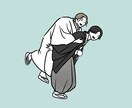 大切な人との一枚をゆるくシンプルに描きます ｜家族・友達・恋人・ウェディング用など2人まで基本料金◎｜ イメージ3