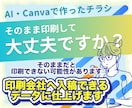 AI生成画像を印刷会社へ入稿できるデータにします 入稿エラーの不安解消！あなたのチラシを入稿可能なデータに イメージ1