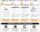 eBayで売れる商品ページを作成します 商品選びからページ制作までまとめてサポートします！ イメージ2