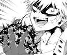 お好きなキャラで、漫画のワンシーン描きます このキャラのこんな一コマが見たい！人にオススメ イメージ1