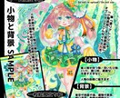オリジナルキャラ立ち絵やゲーム風立ち絵を描きます 後ろのデザインを考えたり1からオリキャラを考える事も！ イメージ3