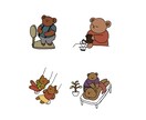 シンプル・かわいい・動物イラストを描きます 商用OK。書籍・雑誌・Web・SNS・広告・教材・アプリなど イメージ5
