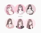 手描き✦︎大人可愛いイラストを制作します 大人可愛いオリジナルイラストで印象にのこるアカウントに✦︎ イメージ3
