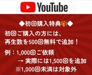 YouTube再生数を伸ばすための支援を行います 先着20名様モニター価格でご提供！是非お試しください！ イメージ4