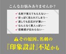 印象で選ばれる名刺を設計・作成します 士業・サロン・個人事業主向けシンプルで洗練されたデザイン イメージ2