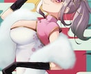 サムネイル//歌みた等のイラスト描きます 動画配信で目を引くイラスト作成します！ イメージ4