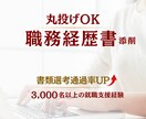 丸投げ◎テキストのやりとりで職務経歴書作成します 時間がないあなたにおすすめ！書類通過率UP！ イメージ1