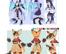 個性的なキャラクターの制作とドット絵の依頼承ります 人間からモンスターまで！全身絵はもちろん背中や表情なども イメージ2