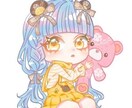あなただけの可愛いキャラクター誕生させます お客様のご希望に沿った、自分だけのイラストを作成致します！ イメージ6