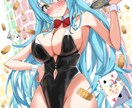 可愛い女の子のイラスト描きます イラスト描いてます。女の子描くのが得意です イメージ1