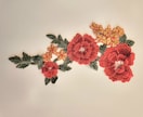 和裁師範が仕上げる刺繍カスタムサービス請け負います 靴や小物に特別な刺繍を縫い付けます イメージ7