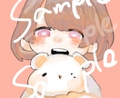 アイコンに使えるかわいいイラスト描きます あなたの要望に応じてかわいいイラストを仕上げます イメージ2
