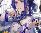 アイコン・1枚絵・キャラデザ等イラスト制作行います 期待しない程度に背景込でのお値段です！！ イメージ8