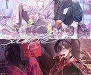 Vtuber用パーツ分けイラスト制作します 商用利用込み！Live2D用変形ガイド付き！ イメージ9