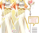 組み換えPSD+PNG8種　立ち絵販売します 表情組み換えPSD+立ち絵PNG8種 イメージ3