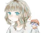 一枚絵作成いたします 丁寧に、淡い色の一枚絵を描きます イメージ1