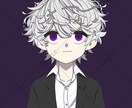 シンプルなタッチでアイコン描きます 【歌い手/配信用】シンプルかわいいアイコン描きます！ イメージ3