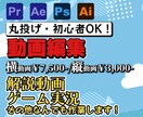 動画編集の代行作業・サムネイルの無料制作をします 高クオリティ・初心者歓迎・丸投げOK・即日対応可能 イメージ1
