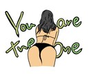 海の女性を描いてます 海と女性の最高のコンビネーション イメージ3