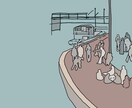 プレゼン資料を彩るイラスト描きます ちょっとした建築、周辺環境パースが必要な方へ イメージ1