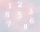あなたの数秘を８つの観点から導き出します あなたの〝人生の地図‘’をお届けします♡ イメージ1