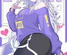 あなたの「好き」をイラストにします かわいく綺麗なキャラクターイラストを制作します イメージ6