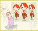 あなたの似顔絵分身♪オリジナルキャラクター描きます 言葉では伝わりにくい人柄を一瞬で伝えられるミニキャラです♪ イメージ5