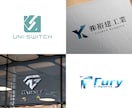 スタイリッシュで短納期/頭文字ロゴを作成致します 【Aiデータ込】e-Sportsや企業のロゴ/マーク/チーム イメージ1