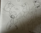 可愛い病み系の絵を描きます オリキャラさんお描きします！男性キャラや動物も可能です！ イメージ6