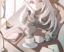 厚塗りチックで可愛い女の子を描きます SNSアイコン/1枚絵/立ち絵 など イメージ3