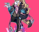 獣人/ケモノ特化　イラスト製作お請けいたします キャラクターのアイコン、立ち絵制作お受けします。 イメージ4