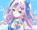 可愛い・かっこいいSNSアイコン描きます ぱっと目を引く色味で配信用サムネイルにも◎ イメージ2