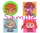 あなたのお子さん(創作)のSNS用アイコン描きます SNS用のオリジナルアイコンが欲しい方におすすめです！ イメージ3