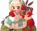 ぷにっと可愛い♡“推したくなる”ミニキャラ描きます SNSや配信を彩る、親しみやすい可愛いミニキャラをお届け！！ イメージ5