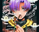 用途に合わせたイラストを描きます カッコいいエモいイラストいかがでしょうか？ イメージ2