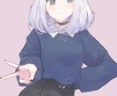 女の子イラスト描きます 落ち着いた雰囲気のあるイラストを作成します イメージ5
