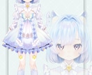 live2dモデル 貴方だけのＶモデルを作ります デザイン〜モデリング一貫個性溢れたモデルを制作させて頂きます イメージ3