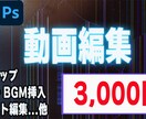 Youtube用動画を編集します 丁寧な対応、迅速な編集頑張ります！ イメージ1